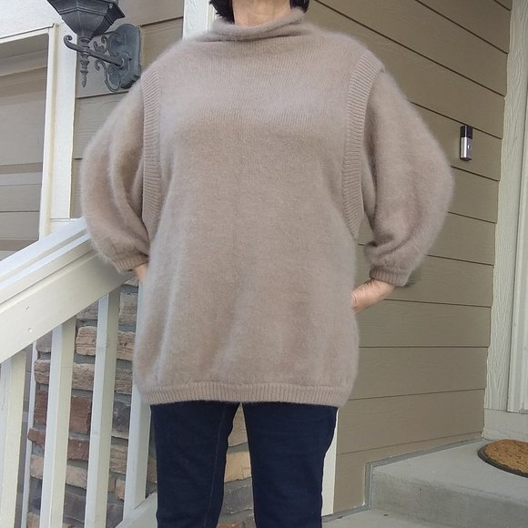 Moda International Sweaters - Moda International Angora Blend Sweater